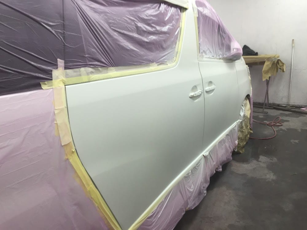 Paint preparation photo from Mechanic n Spray